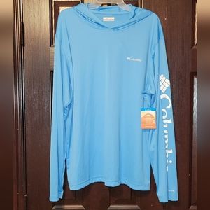Columbia Shirt with Hoodie